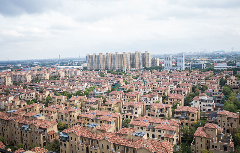 浙江嘉善大众湖滨花园 别墅分体